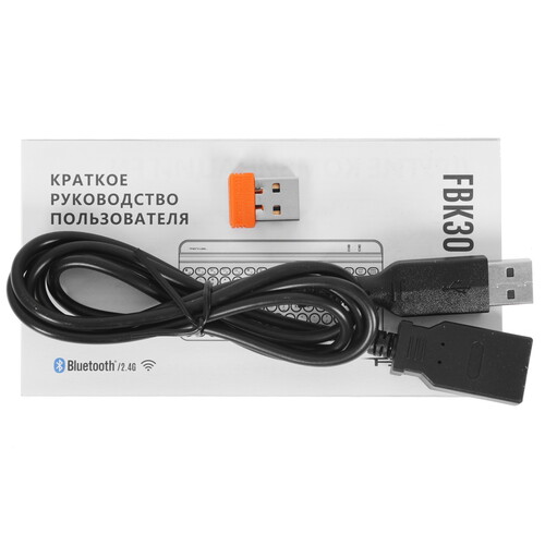 Купить Клавиатура  беспроводная A4Tech Fstyler FBK30  5088440. Характеристики, отзывы и цены в Донецке