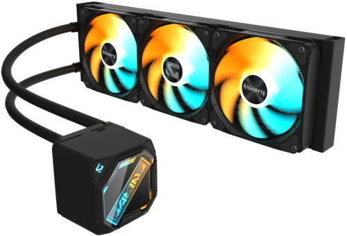 Купить Система охлаждения GIGABYTE GAMING 360 черная  5620203. Характеристики, отзывы и цены в Донецке