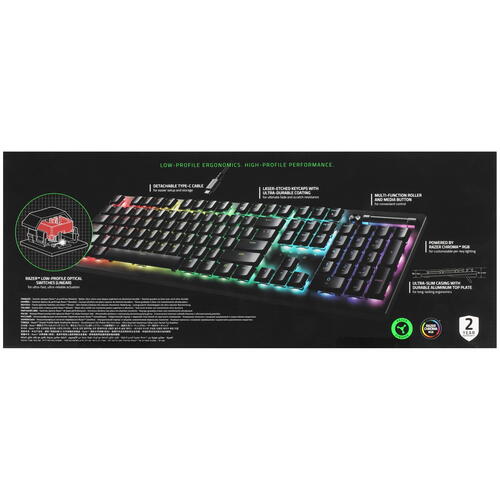 Купить Клавиатура  проводная Razer DeathStalker V2  5074747. Характеристики, отзывы и цены в Донецке