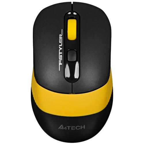 Купить Клавиатура+мышь беспроводная   A4Tech Fstyler FG1110 желтый  5421452. Характеристики, отзывы и цены в Донецке