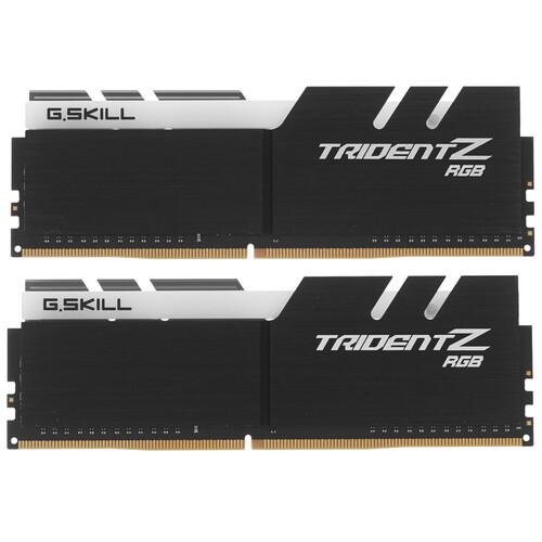 Купить Оперативная память G.Skill Trident Z RGB (AMD) [F4-3600C18D-16GTZRX] 16 ГБ  8143717. Характеристики, отзывы и цены в Донецке