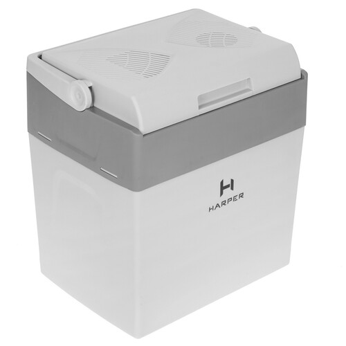 Купить Холодильник автомобильный Harper CBH-130 белый  5423086. Характеристики, отзывы и цены в Донецке