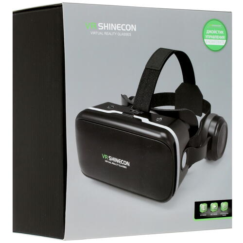 Купить Очки виртуальной реальности Shinecon SC-G04E/SC-B03 черный  1344995. Характеристики, отзывы и цены в Донецке