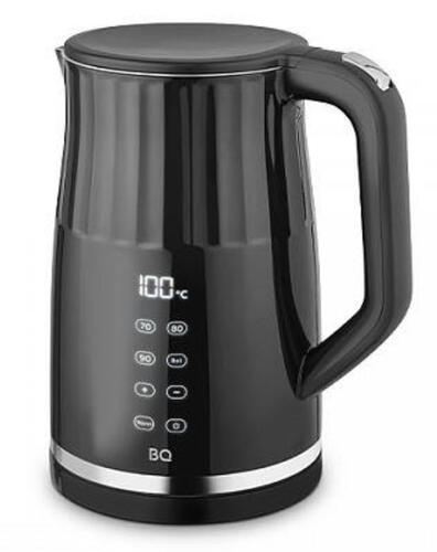 Купить Электрочайник BQ KT1801SW черный  9073002. Характеристики, отзывы и цены в Донецке