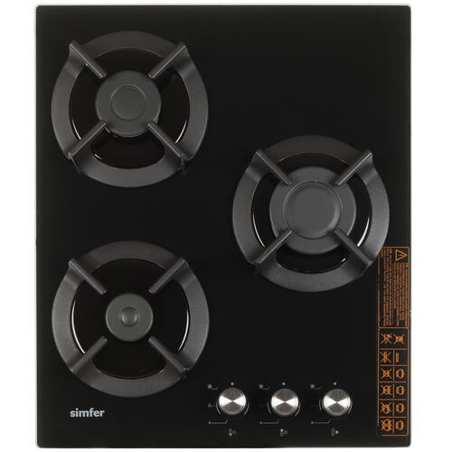 Купить Газовая варочная поверхность Simfer H45N30B416  8186926. Характеристики, отзывы и цены в Донецке