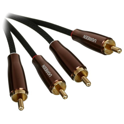Купить Кабель   Ugreen RCA x2 - RCA x2 черный  5026947. Характеристики, отзывы и цены в Донецке