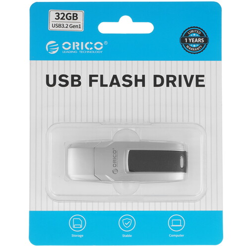 Купить Память USB Flash 32 ГБ Orico U3-C  5468214. Характеристики, отзывы и цены в Донецке
