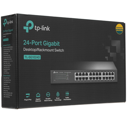 Купить Коммутатор TP-Link TL-SG1024D  0187902. Характеристики, отзывы и цены в Донецке