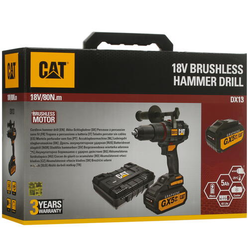 Купить Дрель-шуруповерт CAT DX13 1 for All 18V  4872751. Характеристики, отзывы и цены в Донецке