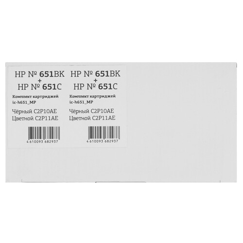 Купить Набор картриджей T2 IC-H651_MP многоцветный, черный  9115267. Характеристики, отзывы и цены в Донецке