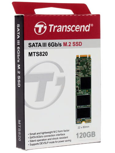 Купить 120 ГБ M.2 SATA накопитель Transcend MTS820 [TS120GMTS820]  1077784. Характеристики, отзывы и цены в Донецке