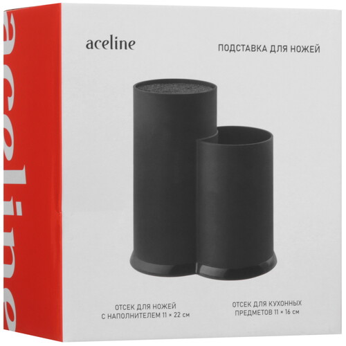 Купить Подставка для ножей AV-100 черый  9166804. Характеристики, отзывы и цены в Донецке