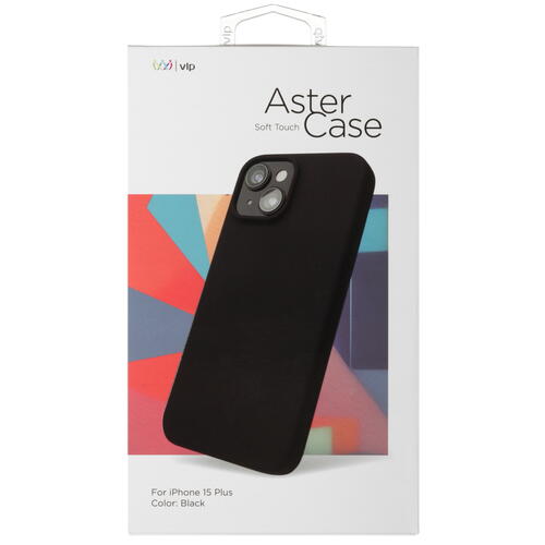 Купить Накладка  VLP Aster Case для Apple iPhone 14 Plus/ 15 Plus черный  5460356. Характеристики, отзывы и цены в Донецке