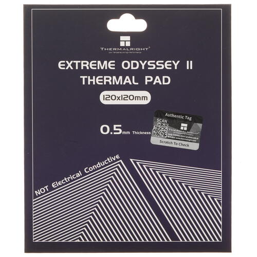 Купить Термопрокладка Thermalright Extreme Odyssey II [ODYSSEY-II-120X120-0.5]  5421935. Характеристики, отзывы и цены в Донецке