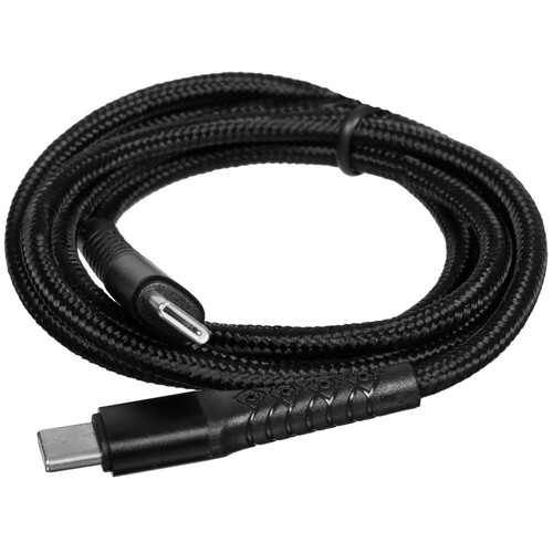 Купить Кабель круглый DEPPA USB Type-C - USB Type-C черный 1 м  9113463. Характеристики, отзывы и цены в Донецке
