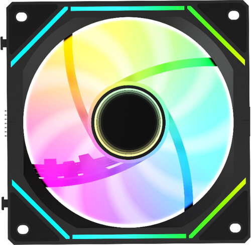 Купить Комплект вентиляторов Ocypus Gamma F12 UNI BK ARGB 3 IN 1 [Gamma-F12-BK3AM00U-GL] черный  5628520. Характеристики, отзывы и цены в Донецке