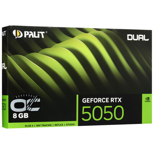 Купить Видеокарта Palit GeForce RTX 5050 Dual OC  5633006. Характеристики, отзывы и цены в Донецке