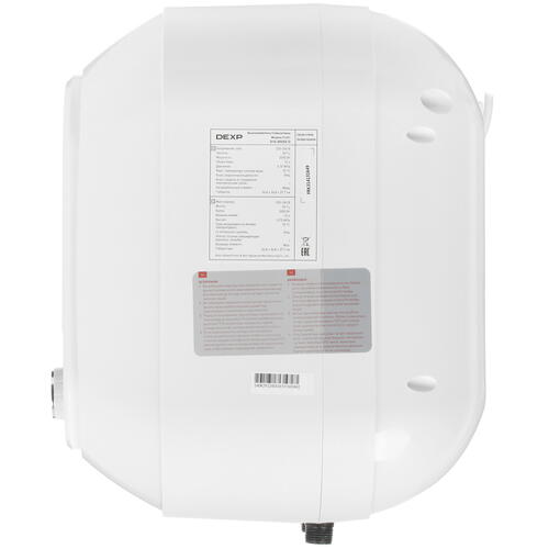 Купить Водонагреватель электрический DEXP D15-20VD2 O  5098262. Характеристики, отзывы и цены в Донецке