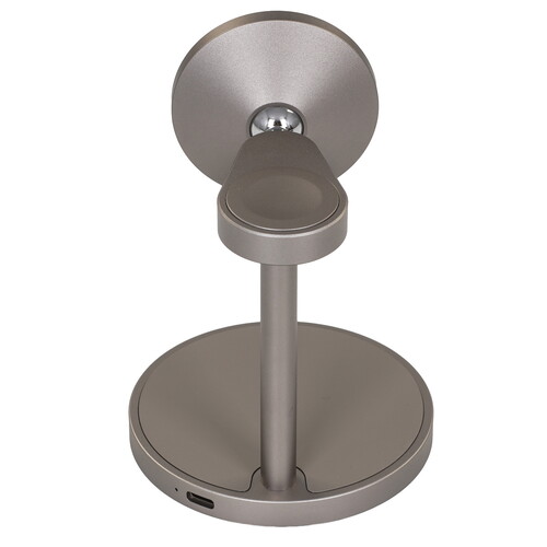 Купить Беспроводное зарядное устройство Magssory Base Pro серый  9302734. Характеристики, отзывы и цены в Донецке