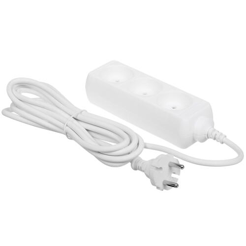 Купить Удлинитель DEXP basic 350W белый  5402353. Характеристики, отзывы и цены в Донецке