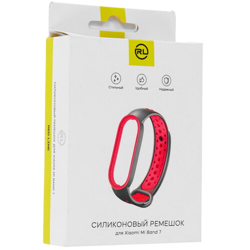 Купить Ремешок Red Line для Xiaomi Smart Band 7 серый/розовый  5607864. Характеристики, отзывы и цены в Донецке