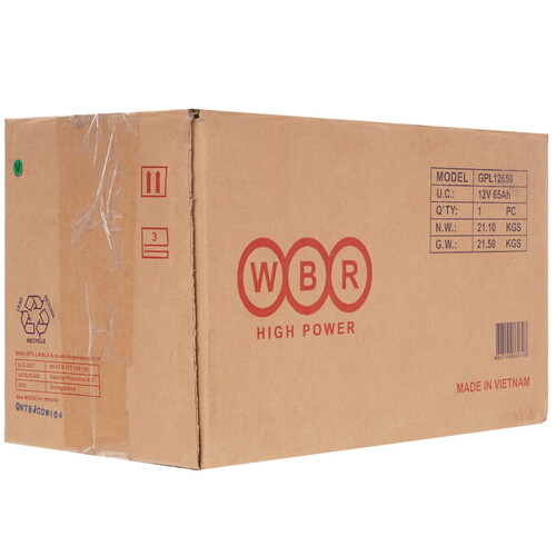 Купить Аккумуляторная батарея для ИБП WBR GPL12650  9281139. Характеристики, отзывы и цены в Донецке