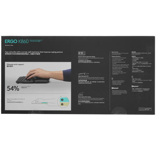 Купить Клавиатура  беспроводная Logitech K860  5068123. Характеристики, отзывы и цены в Донецке