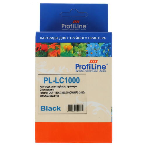 Купить Картридж ProfiLine PL-LC1000BK черный  0185977. Характеристики, отзывы и цены в Донецке