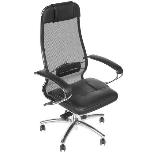 Купить Кресло офисное Метта Samurai SL-1.04 черный  4707160. Характеристики, отзывы и цены в Донецке