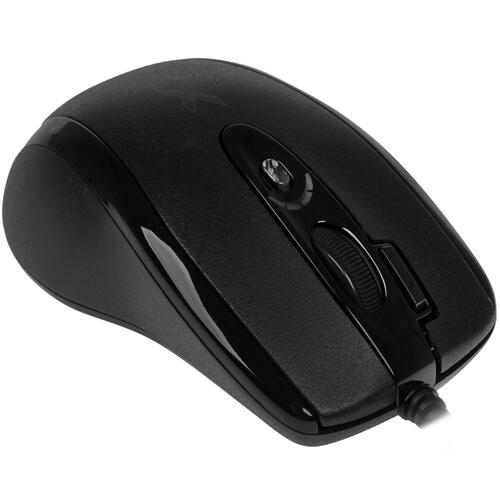 Купить Мышь проводная A4Tech X-710МК  черный  1072410. Характеристики, отзывы и цены в Донецке