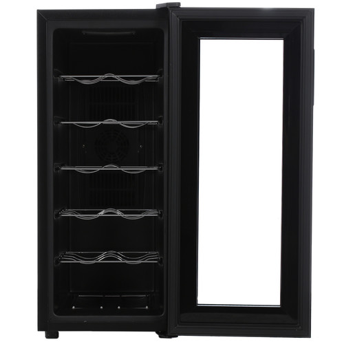 Купить Винный шкаф Tesler WCV-120 черный  1108477. Характеристики, отзывы и цены в Донецке