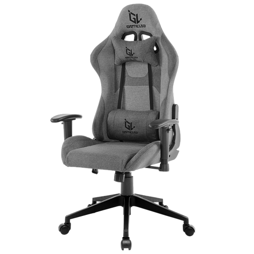 Купить Кресло игровое GameLab GL-640 серый  9106001. Характеристики, отзывы и цены в Донецке