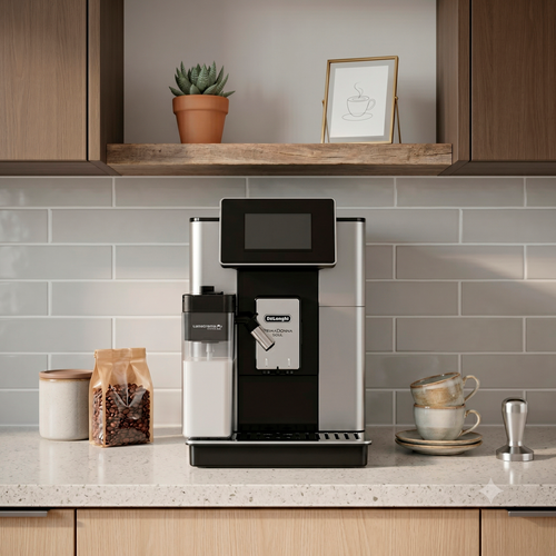Купить Кофемашина автоматическая DeLonghi PrimaDonna Soul ECAM 610.55.SB черный  5319927. Характеристики, отзывы и цены в Донецке