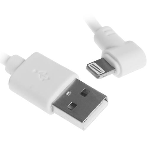 Купить Кабель круглый FinePower Lightning 8-pin - USB 2.0 Type-A белый 1 м  1369904. Характеристики, отзывы и цены в Донецке