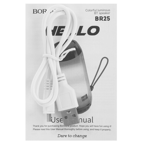 Купить Портативная колонка Borofone BR25 Crazy sound, красный  9237923. Характеристики, отзывы и цены в Донецке