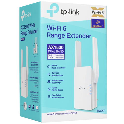 Купить Усилитель беспроводного сигнала TP-LINK RE505X  4709181. Характеристики, отзывы и цены в Донецке