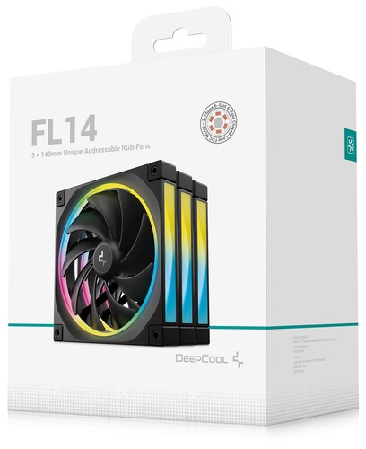 Купить Комплект вентиляторов DEEPCOOL FL14 3IN1  5635684. Характеристики, отзывы и цены в Донецке