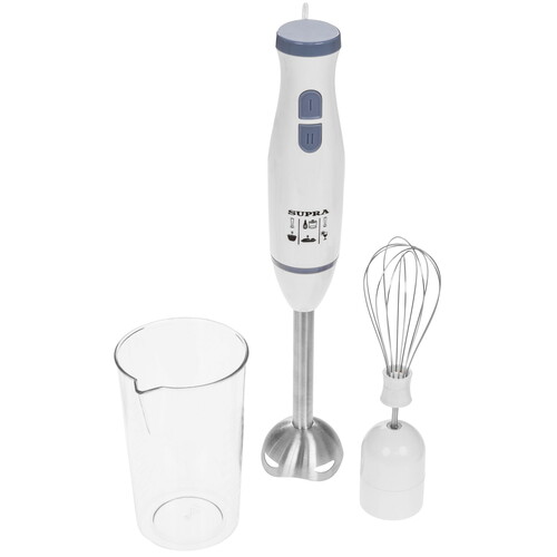 Купить Блендер погружной SUPRA HBS-696 белый  9000561. Характеристики, отзывы и цены в Донецке