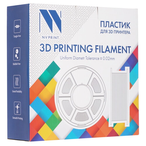 Купить Пластик NVPRINT PLA Meta Yellow  9158604. Характеристики, отзывы и цены в Донецке