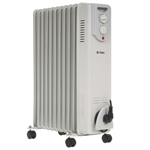 Купить Масляный обогреватель Delta D05-11 белый  9235446. Характеристики, отзывы и цены в Донецке