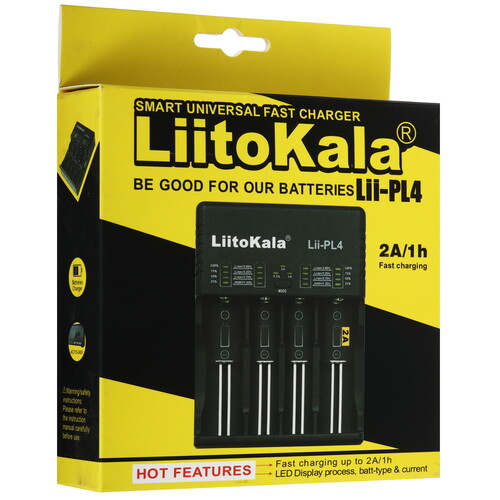 Купить Зарядное устройство LiitoKala Lii-PL4  9212322. Характеристики, отзывы и цены в Донецке