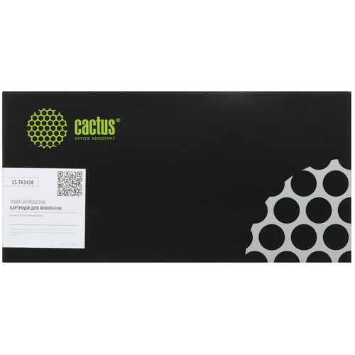 Купить Картридж лазерный Cactus CS-TK3430 черный, с чипом  9093700. Характеристики, отзывы и цены в Донецке