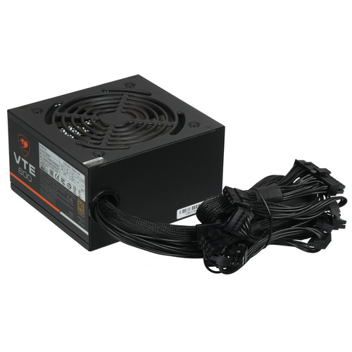 Купить Блок питания Cougar VTE 600W V2 [CGR BS-600] черный  5457950. Характеристики, отзывы и цены в Донецке