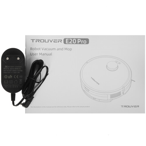 Купить Робот-пылесос Trouver E20 Pro белый  5604336. Характеристики, отзывы и цены в Донецке