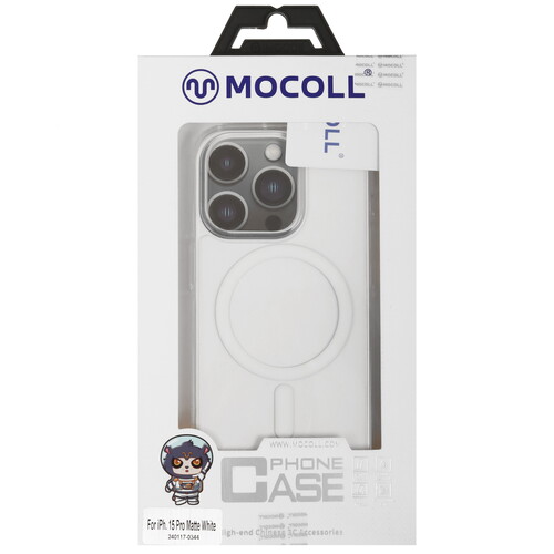 Купить Накладка  Mocoll The Crystal IV Series для Apple iPhone 15 Pro прозрачный  5466713. Характеристики, отзывы и цены в Донецке