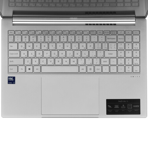 Купить 16" Ноутбук Acer Swift Lite SFL16-51M-59VL серебристый  5624728. Характеристики, отзывы и цены в Донецке
