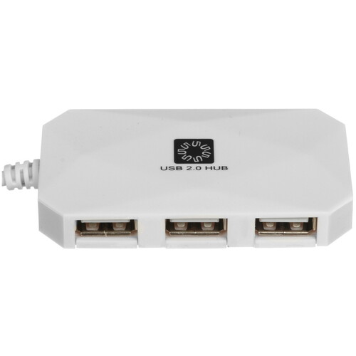 Купить USB-разветвитель 5bites HB24-207WH  5480861. Характеристики, отзывы и цены в Донецке