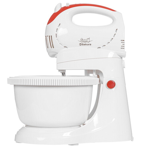 Купить Миксер SAKURA SA-6319CR красный  9195735. Характеристики, отзывы и цены в Донецке