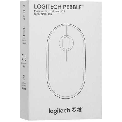 Купить Мышь беспроводная Logitech Pebble M350  5455261. Характеристики, отзывы и цены в Донецке