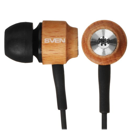 Купить Проводные наушники SVEN E-12 WD коричневый  5097872. Характеристики, отзывы и цены в Донецке